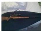 Logun .22 Air Rifle. in excellent condition with bag, ....