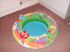 ELC PLAY NEST Inflatable Play Ring. Removable centre....